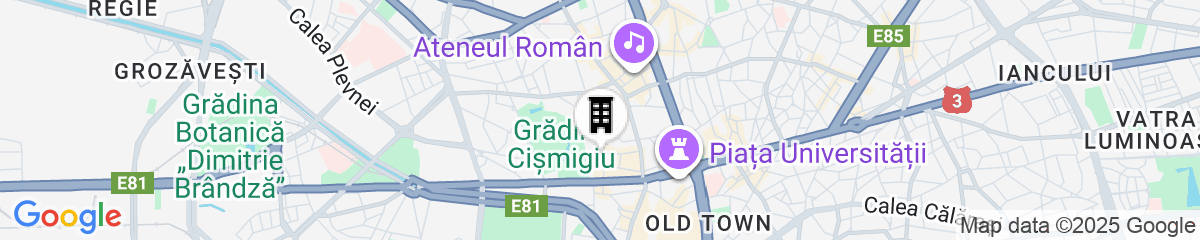 Map for Zeus Essence Bucharest Opera