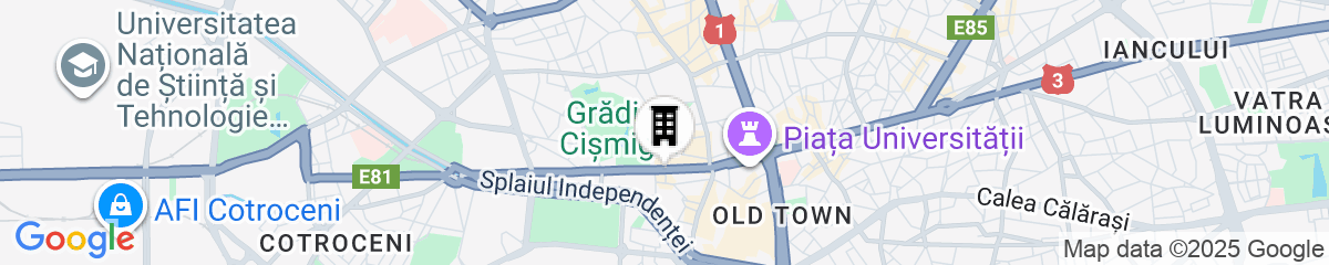 Map for  Zeus Essence Bucharest, Trademark Collection by Wyndham