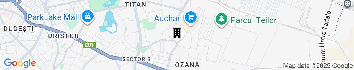 Map for Inter Business Bucharest Hotel