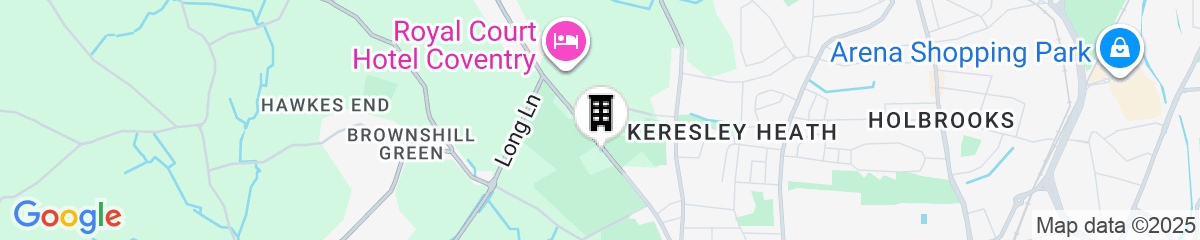 Map for The Old Hall Hotel