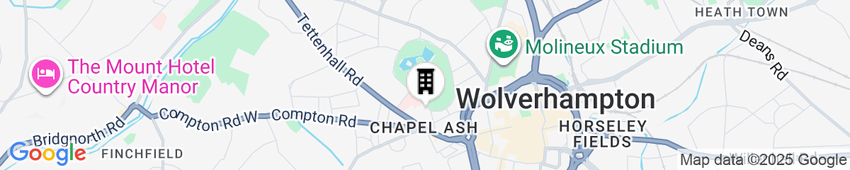 Map for A Park View Hotel