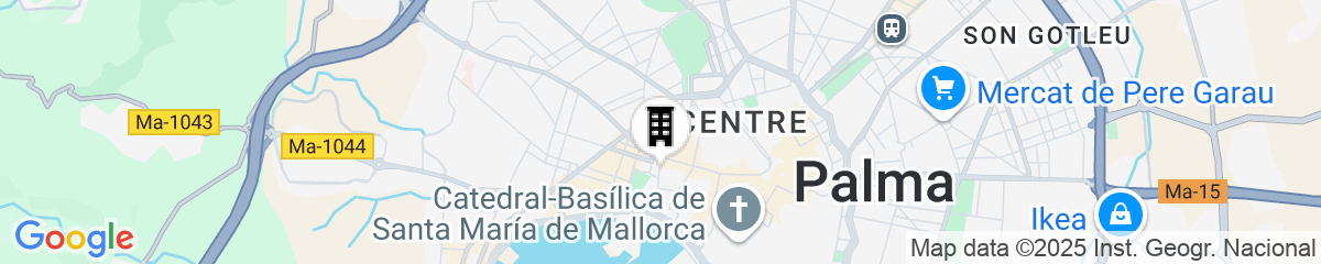 Map for Hotel Saratoga