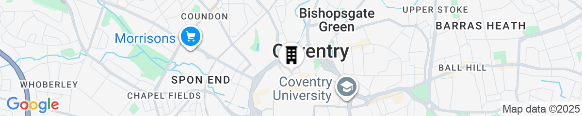 Map for Telegraph Hotel - Coventry