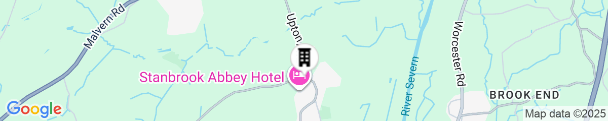 Map for Stanbrook Abbey