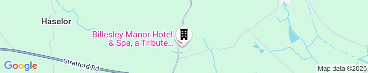 Map for Billesley Manor Hotel & Spa, a Tribute Portfolio Hotel