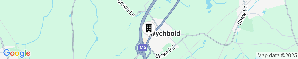 Map for Holiday Inn Express Droitwich Spa by IHG