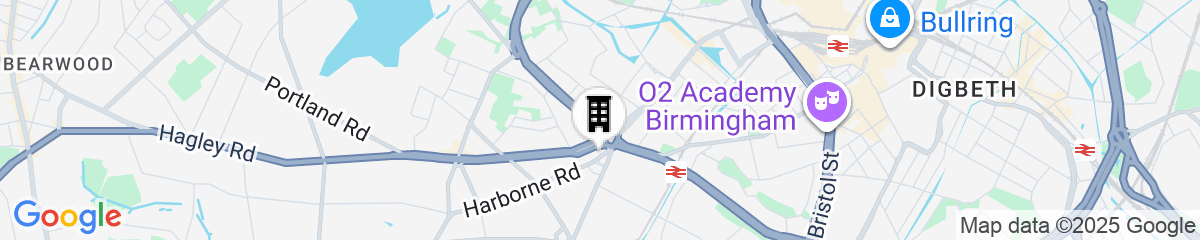 Map for Delta Hotels by Marriott Birmingham