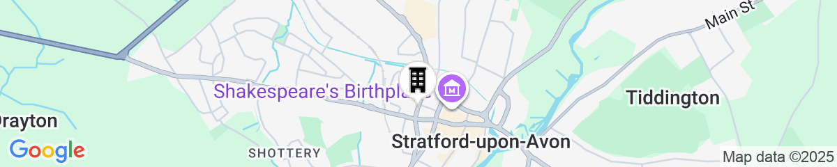Map for The DoubleTree by Hilton Stratford-upon-Avon