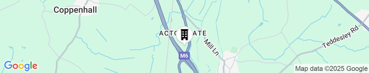 Map for Holiday Inn Express Stafford by IHG