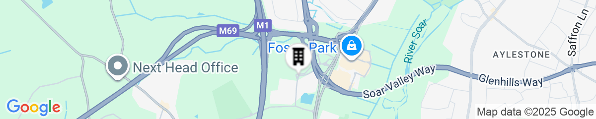 Map for Leicester Marriott Hotel