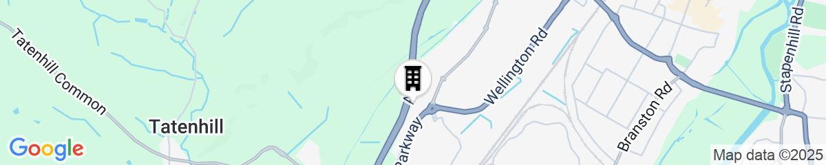 Map for Holiday Inn Express Burton Upon Trent by IHG