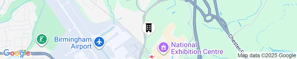 Map for ibis Styles Birmingham NEC and Airport