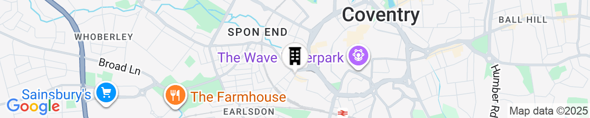 Map for Ramada Hotel & Suites by Wyndham Coventry