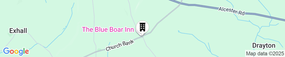 Map for The Blue Boar Inn