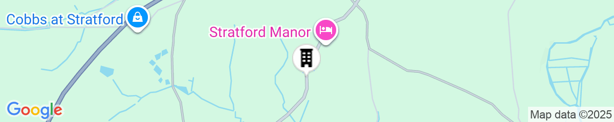 Map for Stratford Manor Hotel