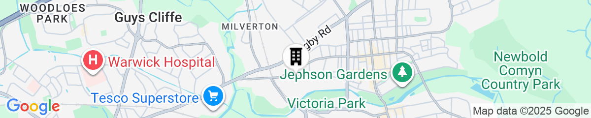 Map for The Jephson Hotel, BW Signature Collection