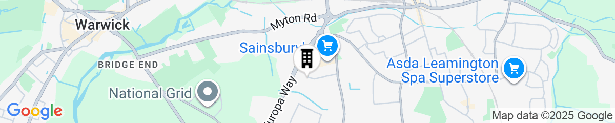 Map for Holiday Inn Leamington Spa - Warwick by IHG