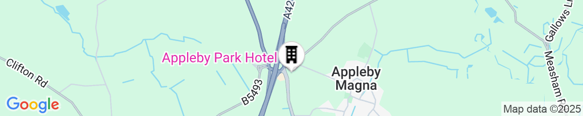 Map for Best Western Appleby Park Hotel