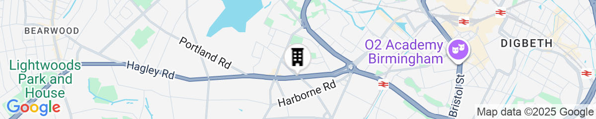 Map for Best Western Plough & Harrow Hotel