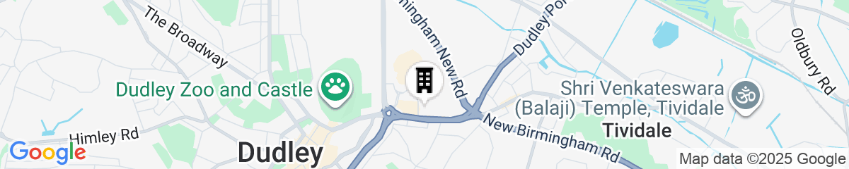 Map for Village Hotel Birmingham Dudley