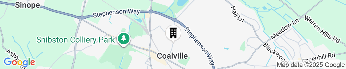 Map for Hermitage Park Hotel