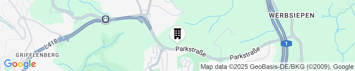 Map for Hotel Park Villa