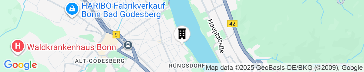 Map for Rheinhotel Dreesen