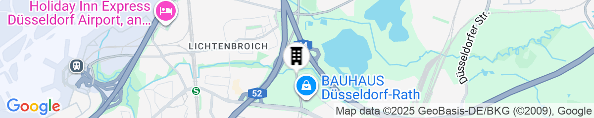 Map for Van der Valk Hotel Düsseldorf