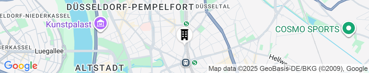 Map for Holiday Inn Dusseldorf City Toulouser Allee by IHG