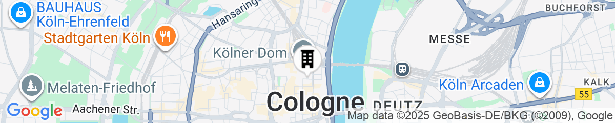 Map for CityClass Hotel am Dom