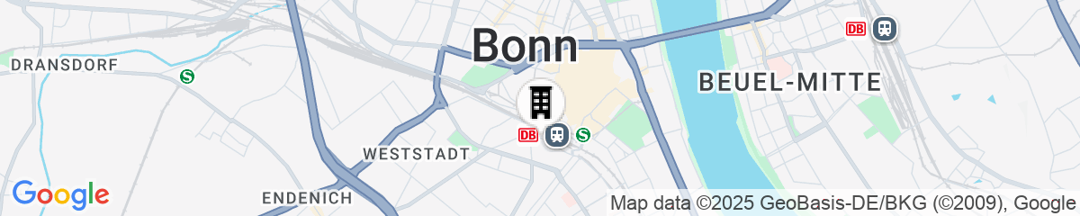 Map for IntercityHotel Bonn