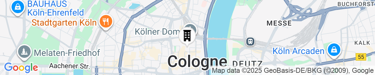 Map for Eden Hotel Früh am Dom