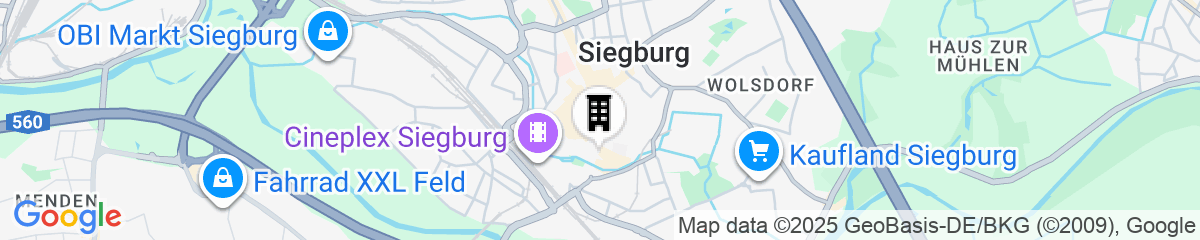 Map for Kranz Parkhotel