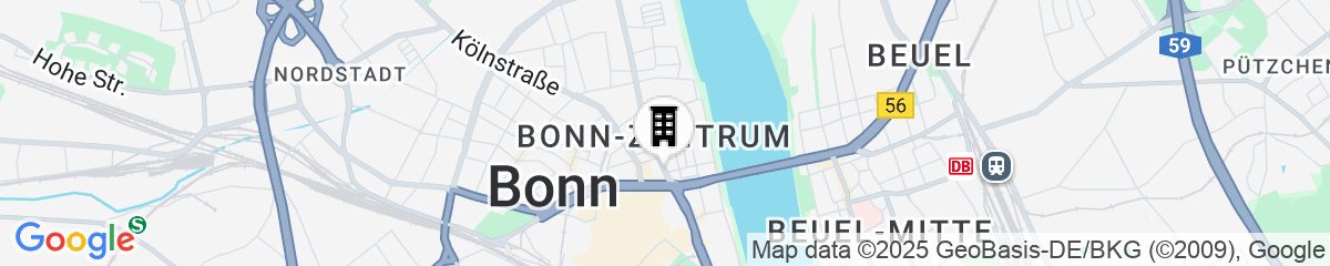 Map for Hotel Bonn City