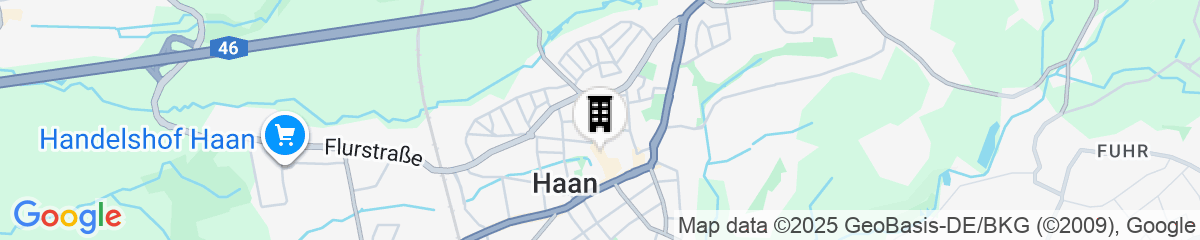 Map for Best Western Plus Hotel Stadtquartier Haan