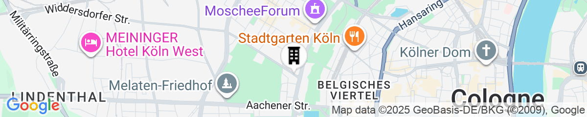 Map for Best Western Plus Hotel Köln City