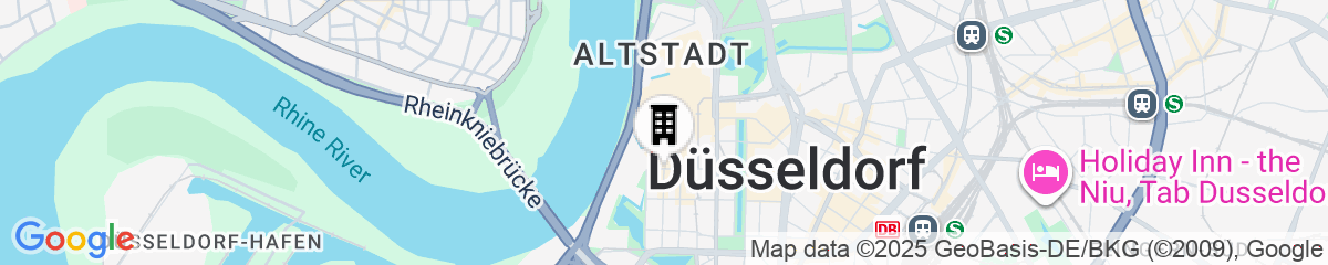 Map for Das Carls Hotel