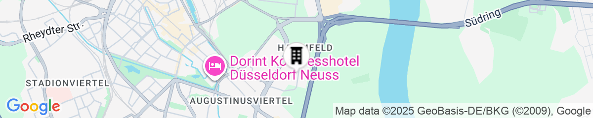 Map for Holiday Inn Düsseldorf - Neuss by IHG