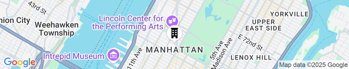 Map for Mandarin Oriental, New York