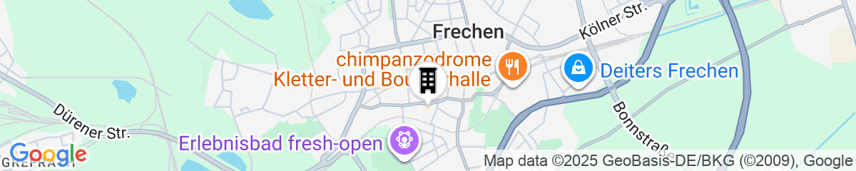 Map for Hotel Frechener Hof