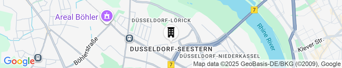 Map for Novotel Düsseldorf City West