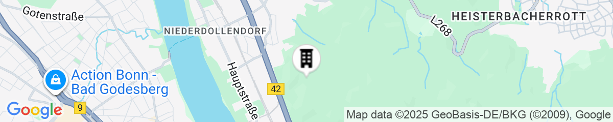 Map for JUFA Hotel Königswinter/Bonn
