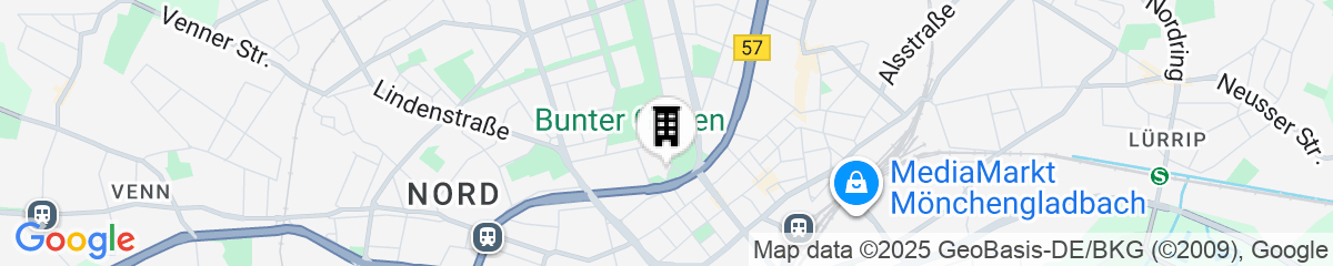 Map for Mercure Parkhotel Mönchengladbach