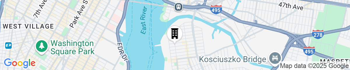 Map for Franklin Guesthouse