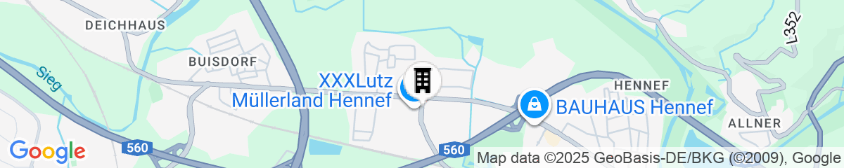 Map for Euro Park Hotel Hennef