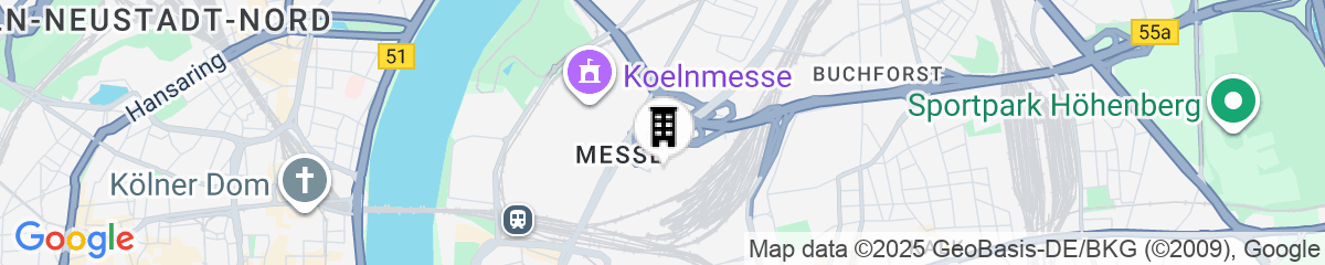 Map for ibis Hotel Köln Messe