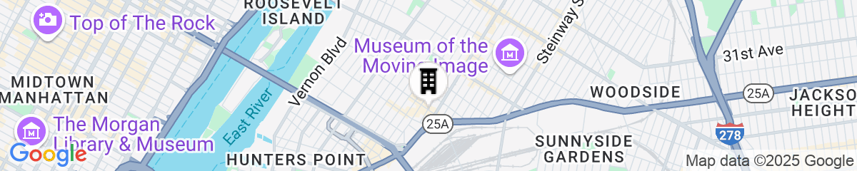 Map for Home2 Suites by Hilton NY Long Island City/Manhattan View