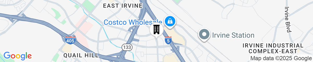 Map for Courtyard Irvine Spectrum