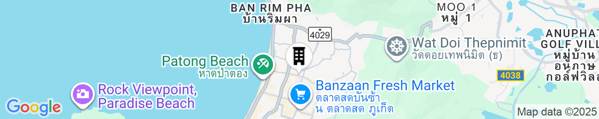 Map for SK Residence And Restaurant Patong 