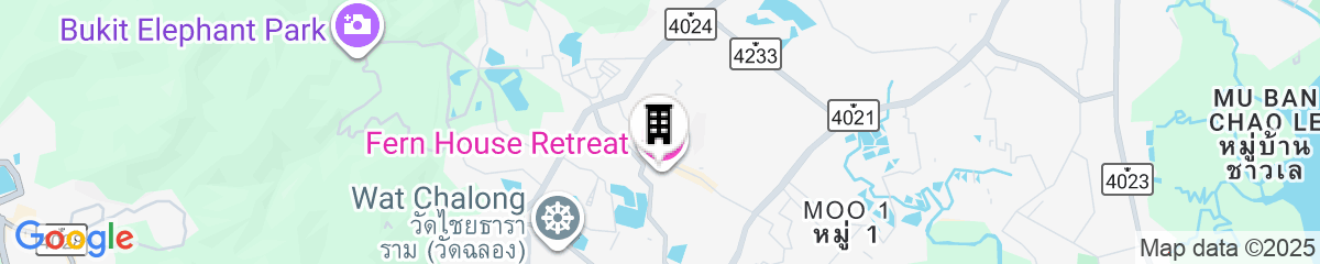 Map for Cocoville Phuket Resort